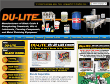 Tablet Screenshot of dulite.com